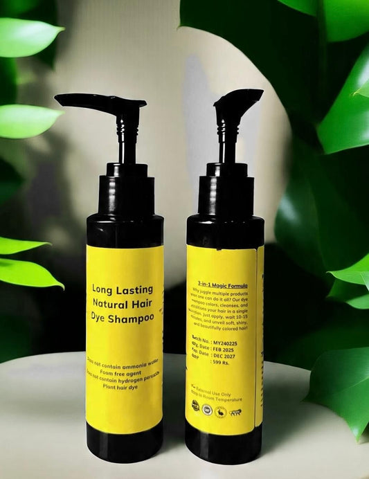 Japanese Long Lasting Natural Hair Dye Shampoo (Buy 1�Get�1�Free)